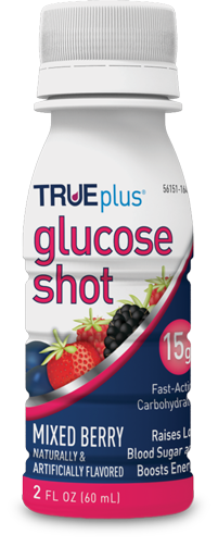 TRUEplus Glucose Shot Mixed Berry
