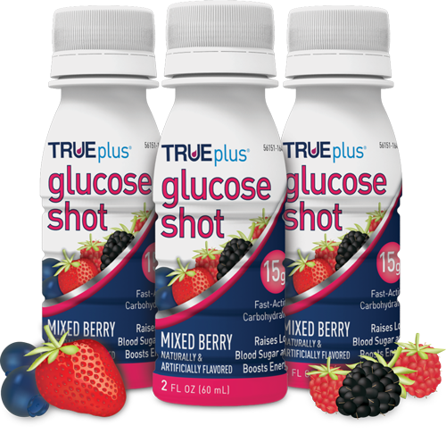 TRUEplus Glucose Shot Mixed Berry Family Shot